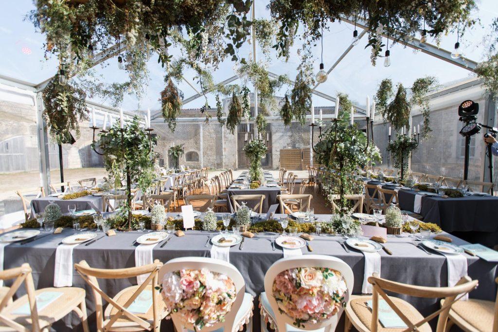Outdoor luxury wedding planned in France