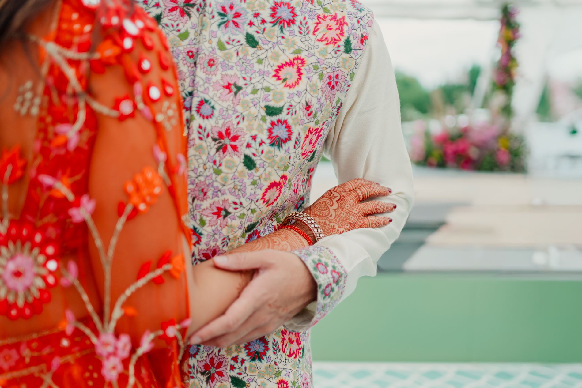Henna Tattoos at a Luxury Indian Wedding
