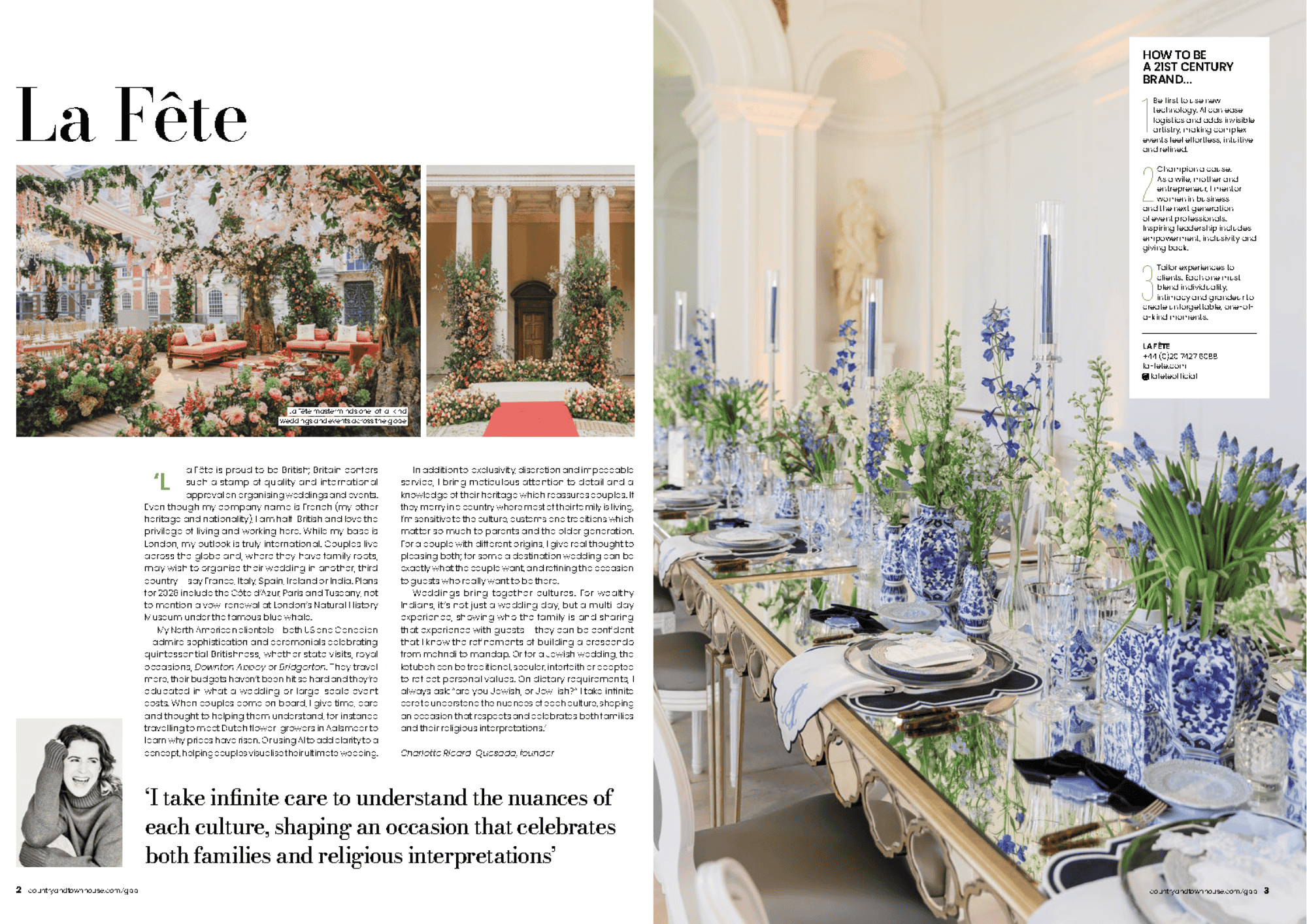 La Fete in Country and Townhouse
