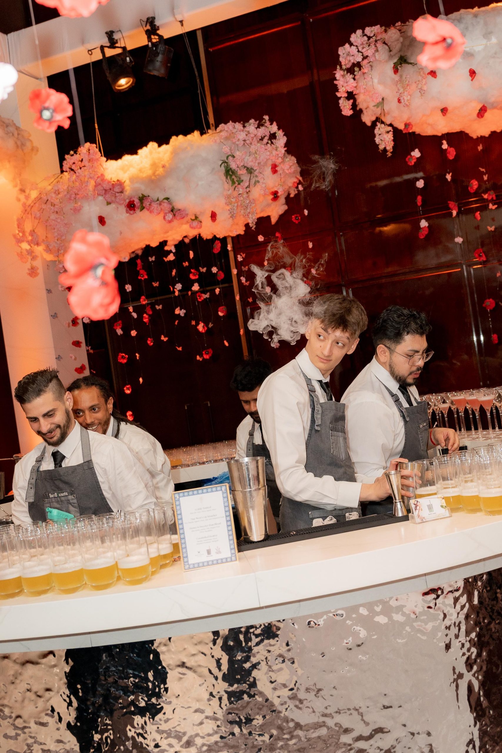 Cloud bar at the RSVP Wedding Awards