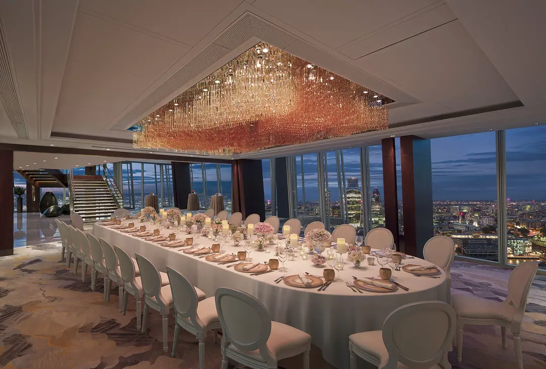 Shangri la Hotel at The Shard in london