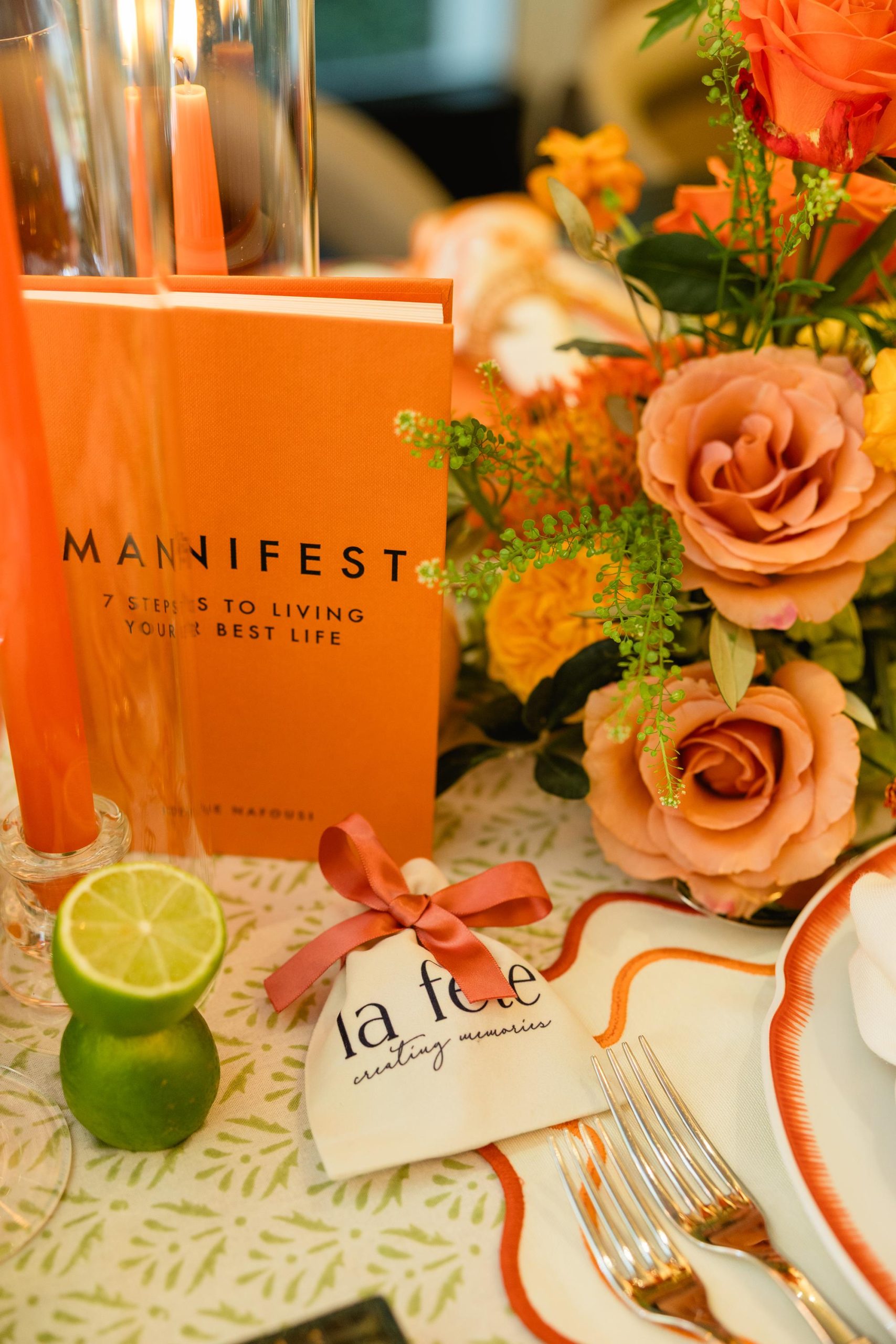 La Fete styling business events at the Mandarin Oriental