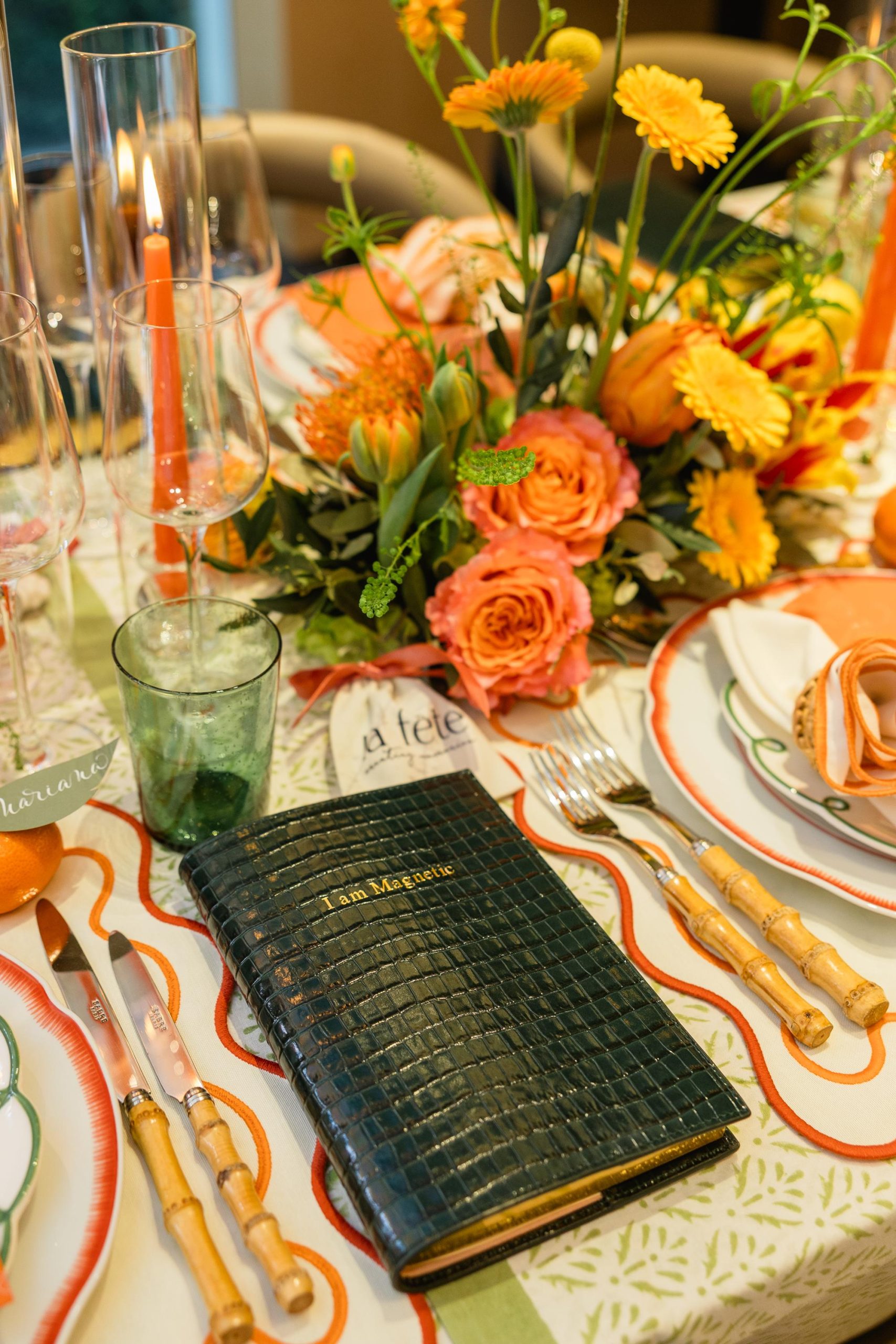 Roxie Nafousi at the Mandarin Oriental with La Fete