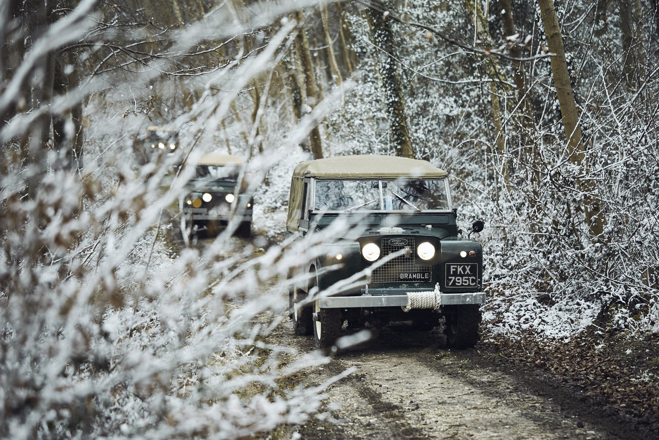 Goodwood Estate winter Land Rover driving experience