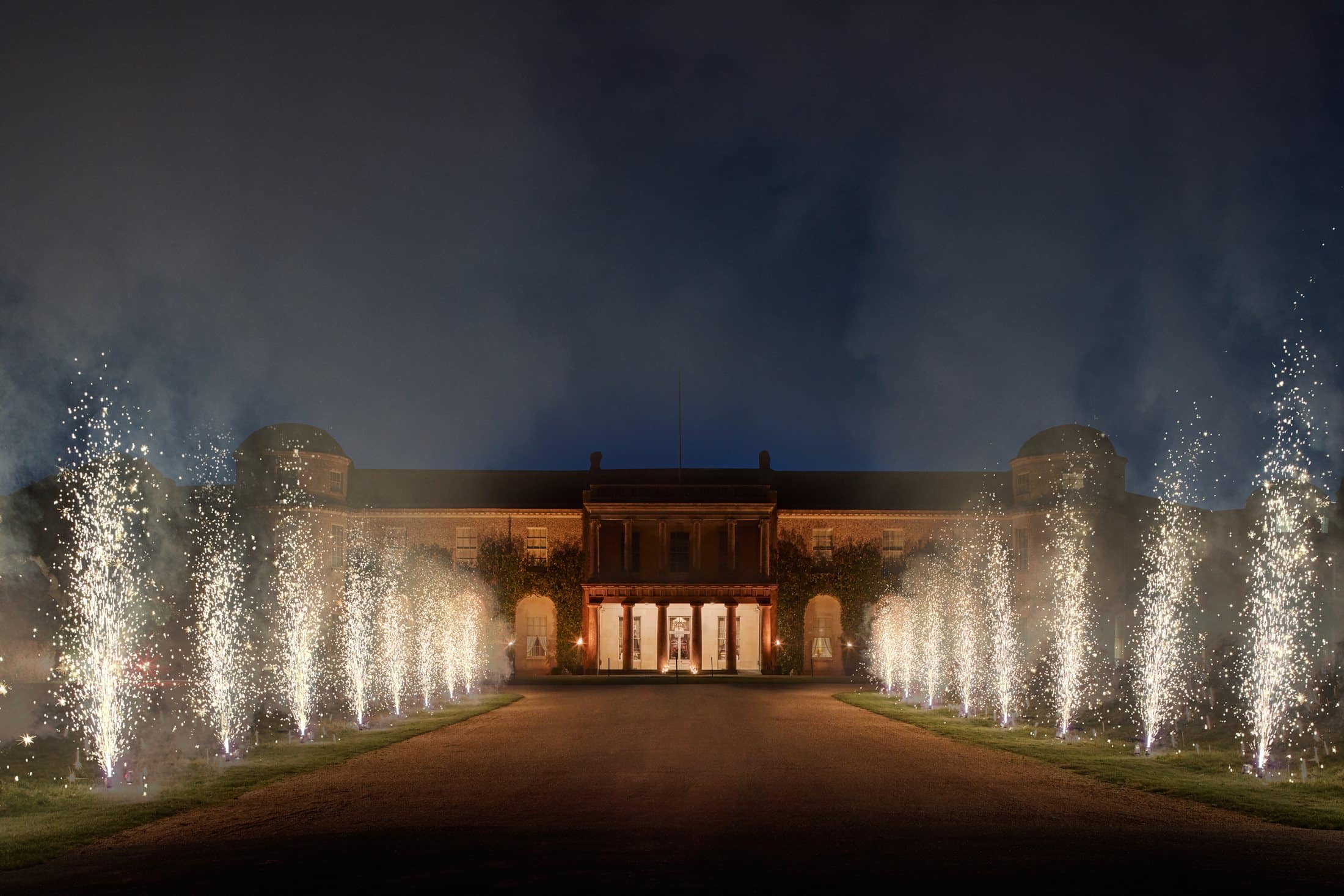 Goodwood House fireworks Mike Caldwell