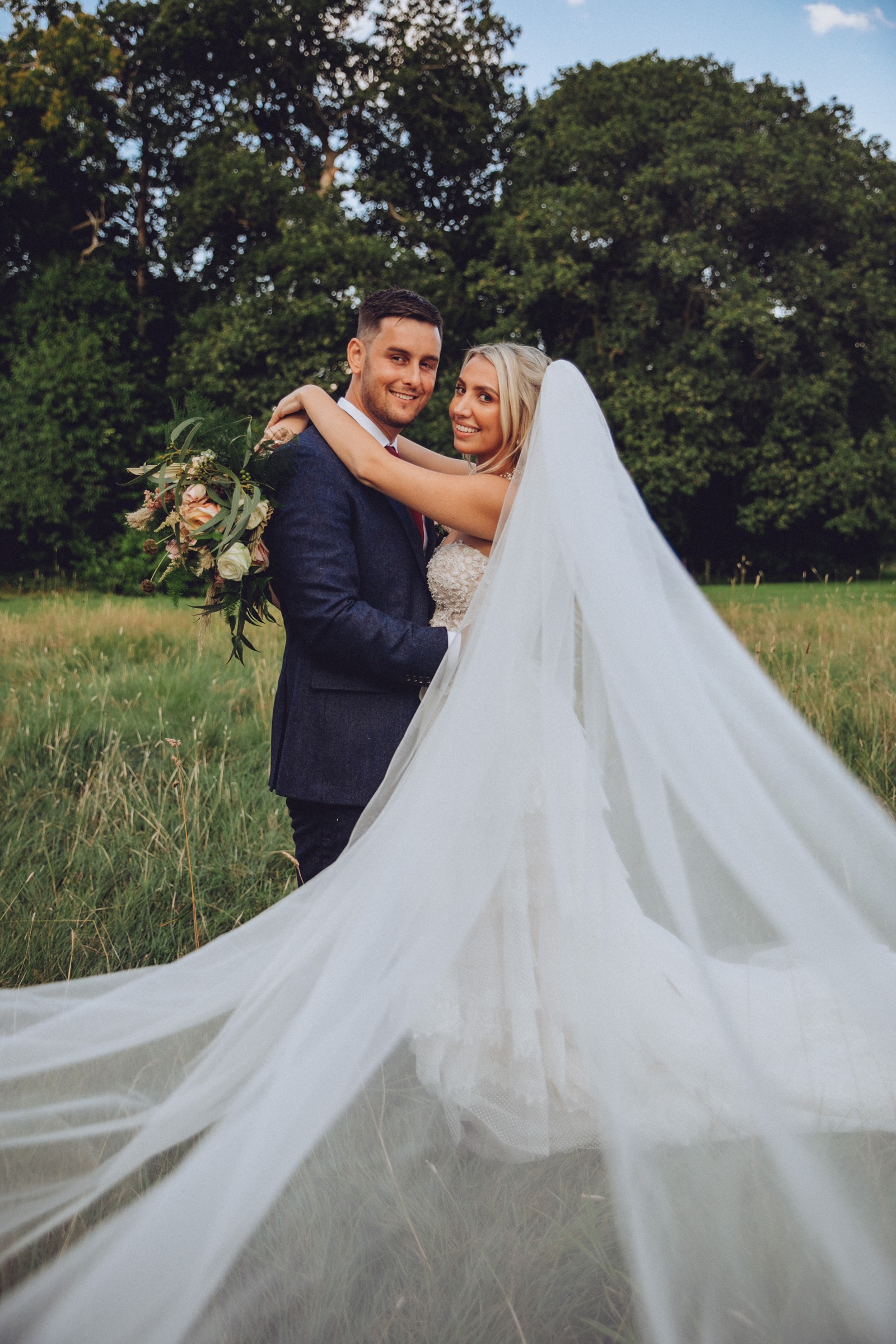 Scarlett and David Wedding by La Fête